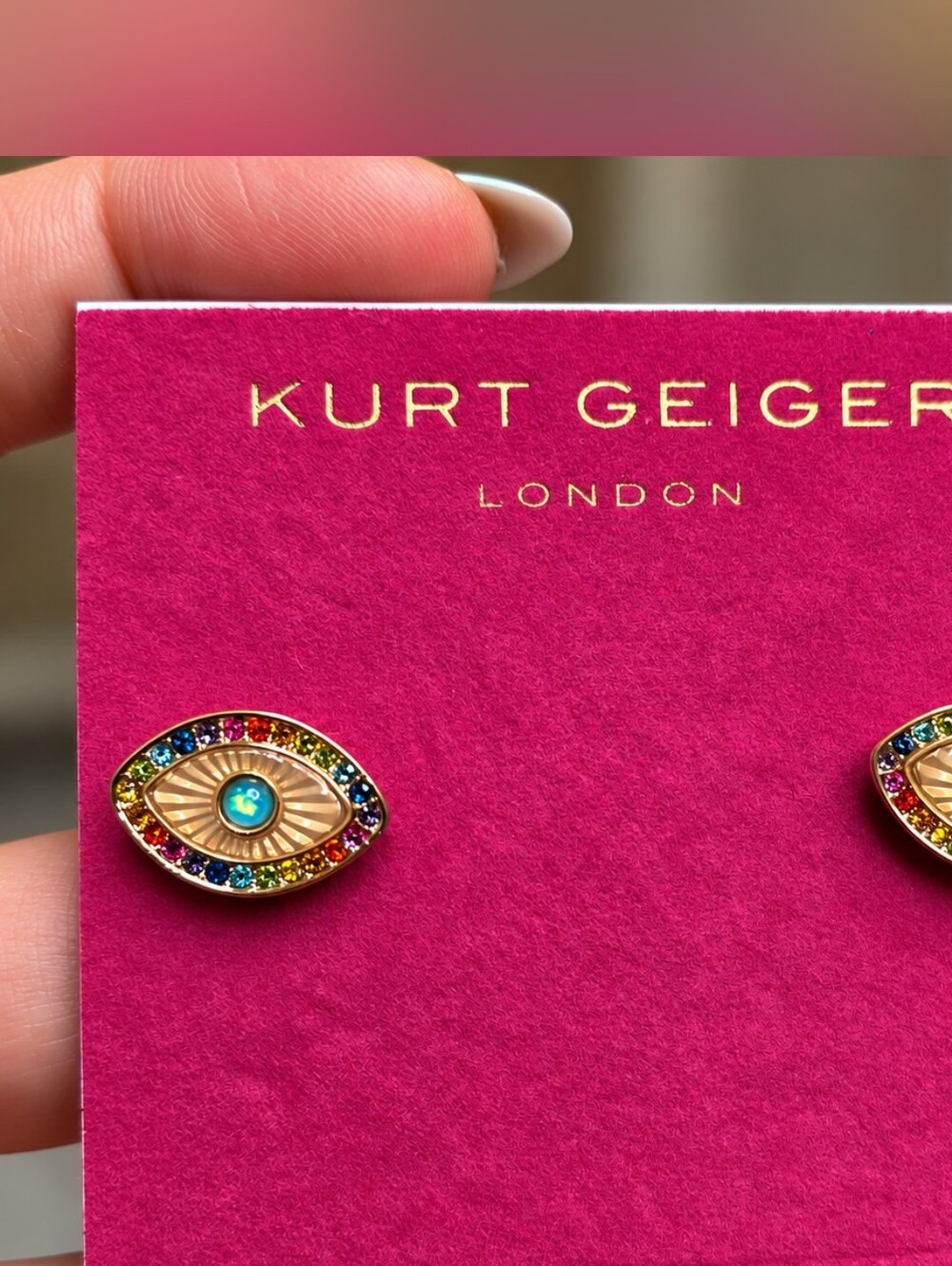 Kurt Geiger Evil Eye  Earrings